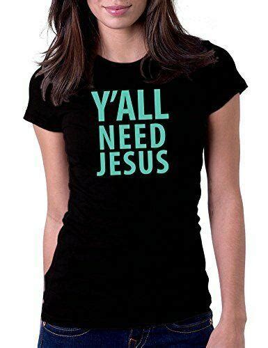 Curvy Yall Need Jesus Tee: Womens Curvy Plus Size。